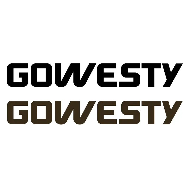 Gowesty Pop-Top Decal [Bus/Vanagon]Black