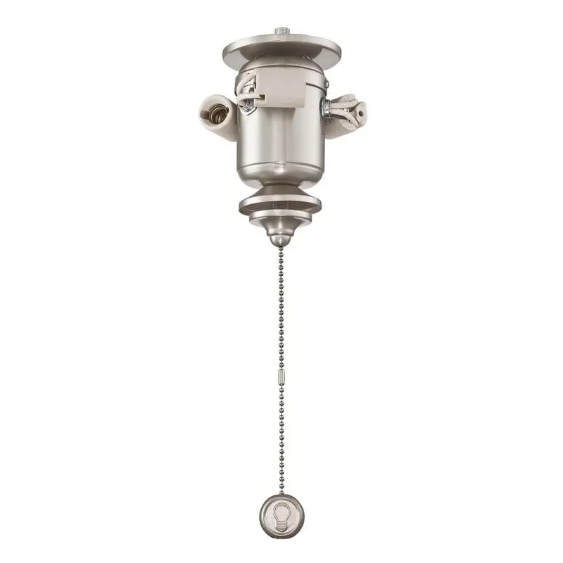 3-Light Brushed Nickel Ceiling Fan Bowl Fitter LED Light Kiteach