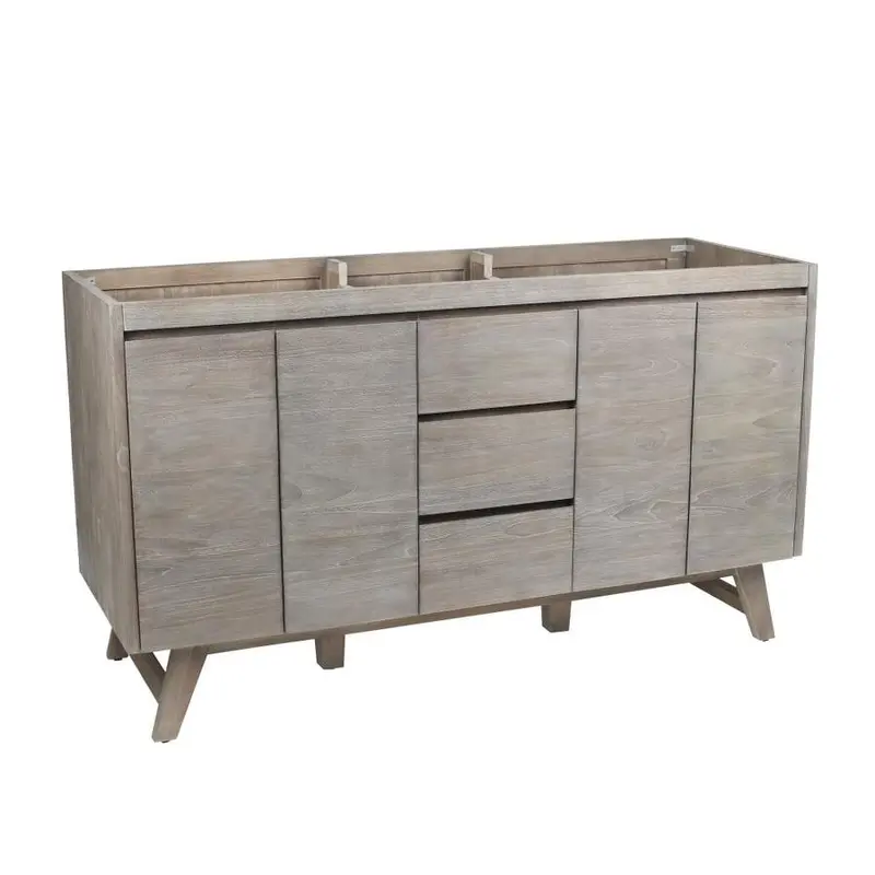 Avanity Coventry 60-in Gray Teak Bathroom Vanity CabinetGray Teak