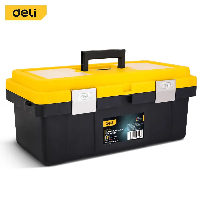 Deli Thicken Tool Box 19" | EDL-TC290