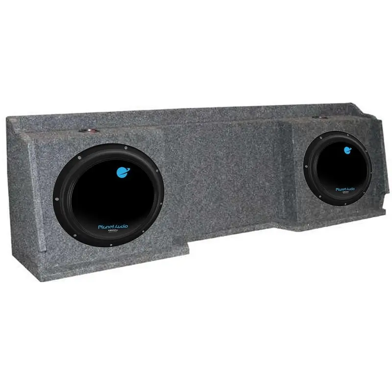 12 in. 3600-Watt Subs (Pair) and GMC Chevy Silverado Ext Cab 99-06 Box78.325 / each