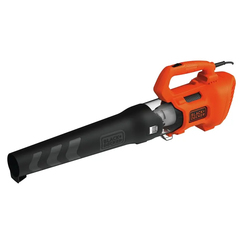 Black Decker BEBL750 Electric Axial Leaf Blower, 9 A, 120 V, 2-Speed, 450 cfm Air