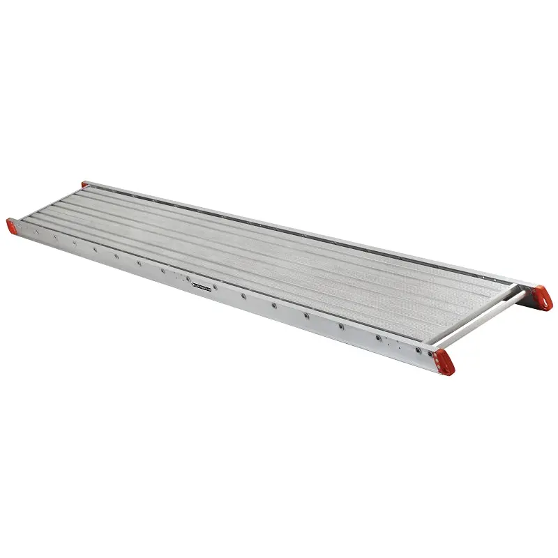 Louisville P Series P11216 Scaffold Plank, 16 ft L, 12 in W, Aluminum
