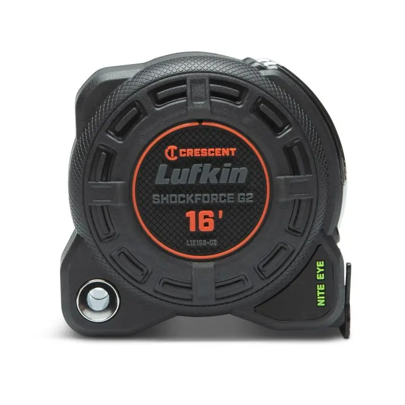Crescent L1216B-02 1-1/4" x 16' Shockforce Nite Eye G2 Tape Measure