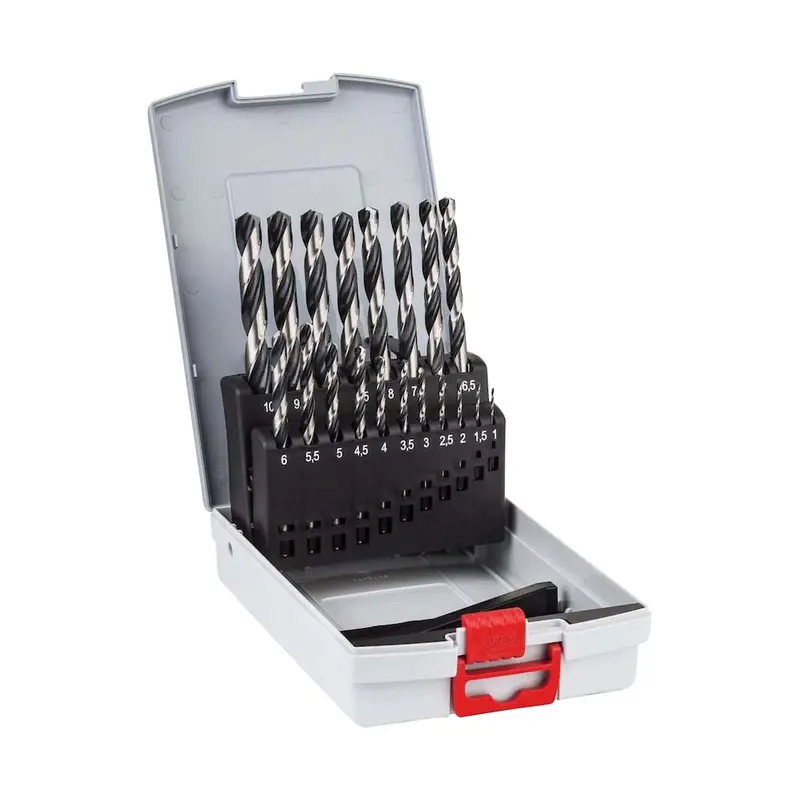 Metal Twist Drill Bit HSS PointTeq Set ProBox 1-10mm 19pcs