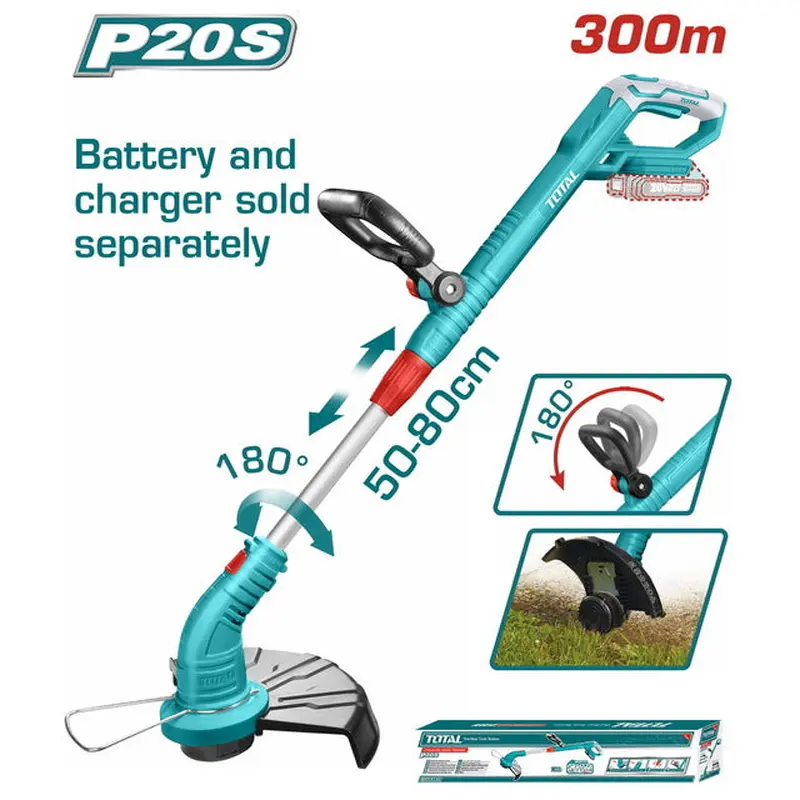 TOTAL Li-ion GRASS TRIMMER 20V (TGTLI20018)