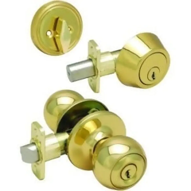Hardware House Helena Combo Pack Clear PackPolished Brass