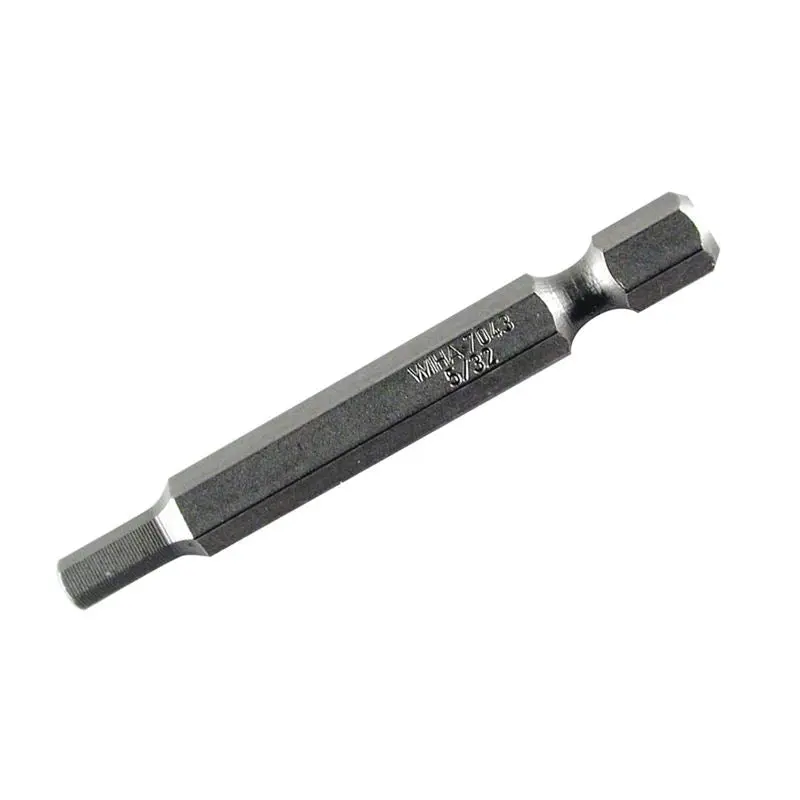 Wiha Hex Inch Power Bit 7/64 x 70mm Pack of 10 Bits