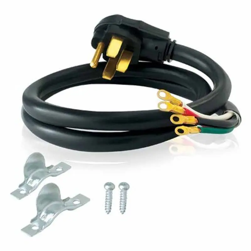 EZ-FLO Electric Range Cords  40 Amp4 ft. / Black