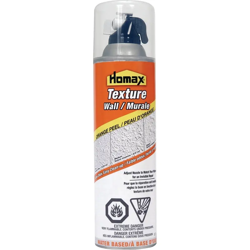 Homax Orange Peel Series 4192 Wall Texture, Liquid, White, 20 oz Aersol Can