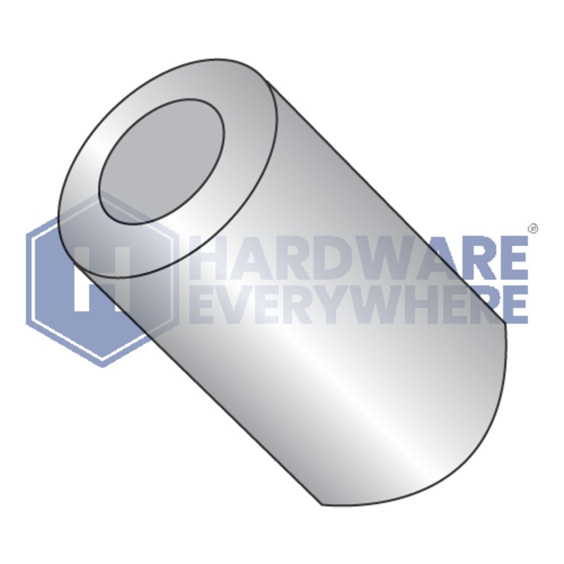 14 x 1 1/8 ROUND SPACERS / Aluminum / Plain