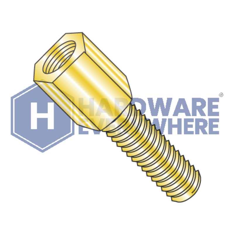 4-40 x 5/16 JACK SCREW / Steel / Zinc Yellow