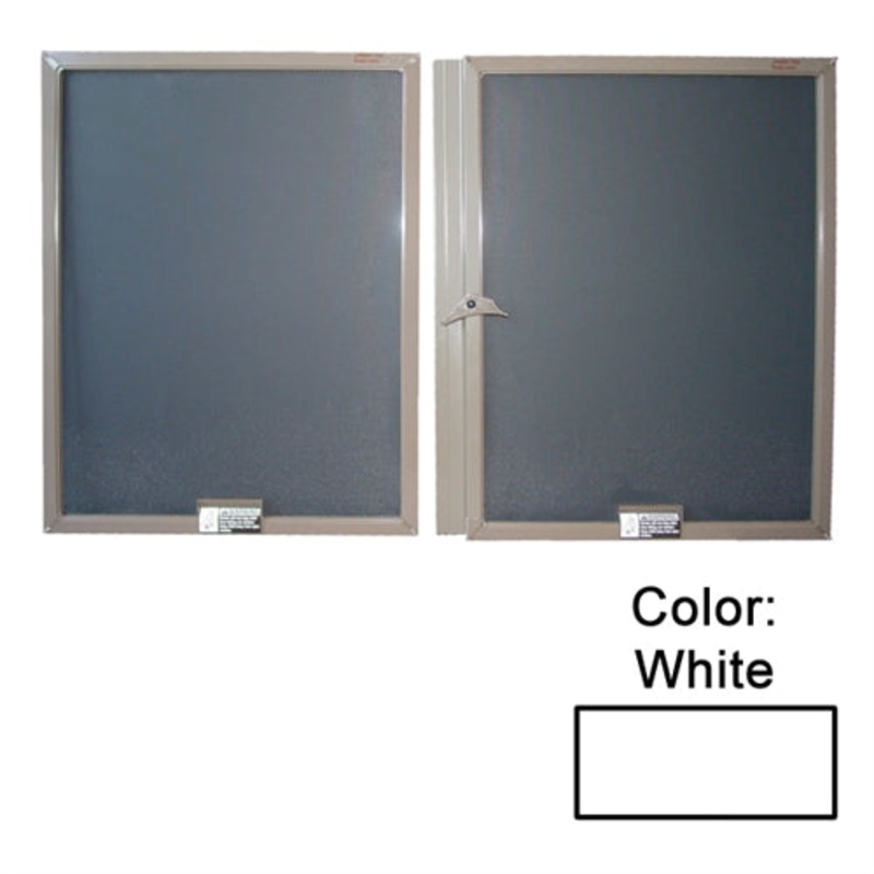 Andersen G45 400 Series Gliding Window Full 2 Piece Screen in White