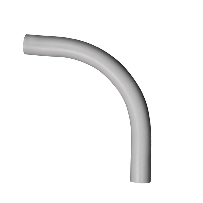 CANTEX 5133830 Conduit Elbow, 3 in Trade, 90 deg, PVC