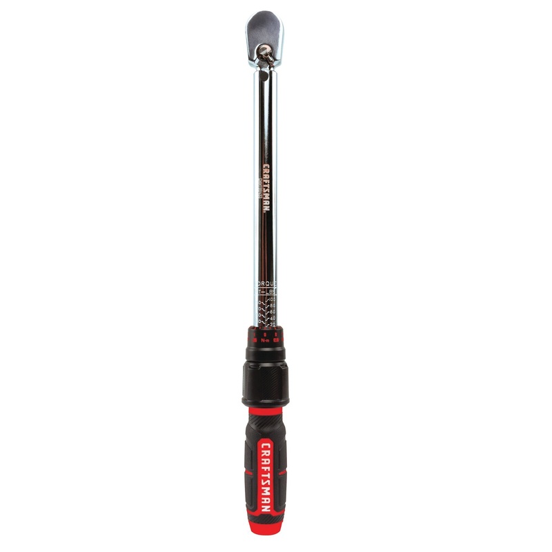 Craftsman CMMT99433 Micrometer Torque Wrench, 3/8 in Drive, 19 in OAL