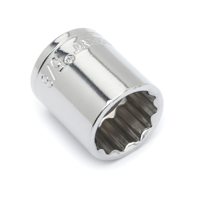 CRESCENT CDS29N Socket, System of Measurement: Imperial, Standard Length, 5/8 in Socket, 3/8 in Drive, 12-Point
