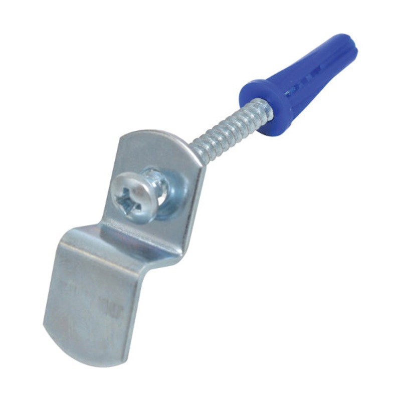 HILLMAN 121155 Mirror Clip, Metal, Clear/Zinc