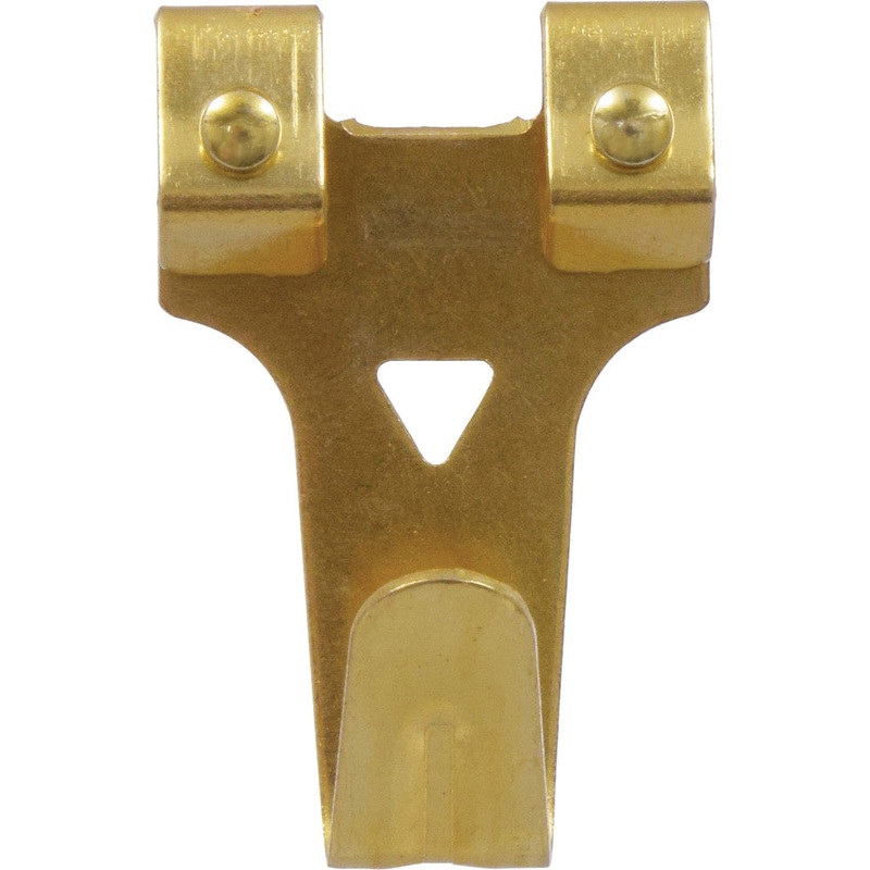 HILLMAN 122194 Professional Picture Hanger, Steel, Brass, Nail-In Mounting, 40 lb Weight
