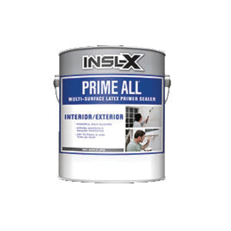 INSL-X AP1000-099-01 Multi-Surface Latex Primer Sealer, White, <100 g/L VOC, 400 to 450 sq-ft/gal Coverage Area, 1 gal