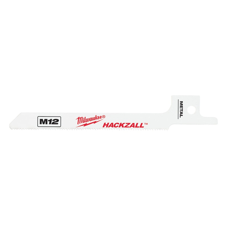 Milwaukee HACKZALL 49-00-5324 Reciprocating Saw Blade, 3-1/2 in L, 5/16 in W, 24 TPI, Universal Shank