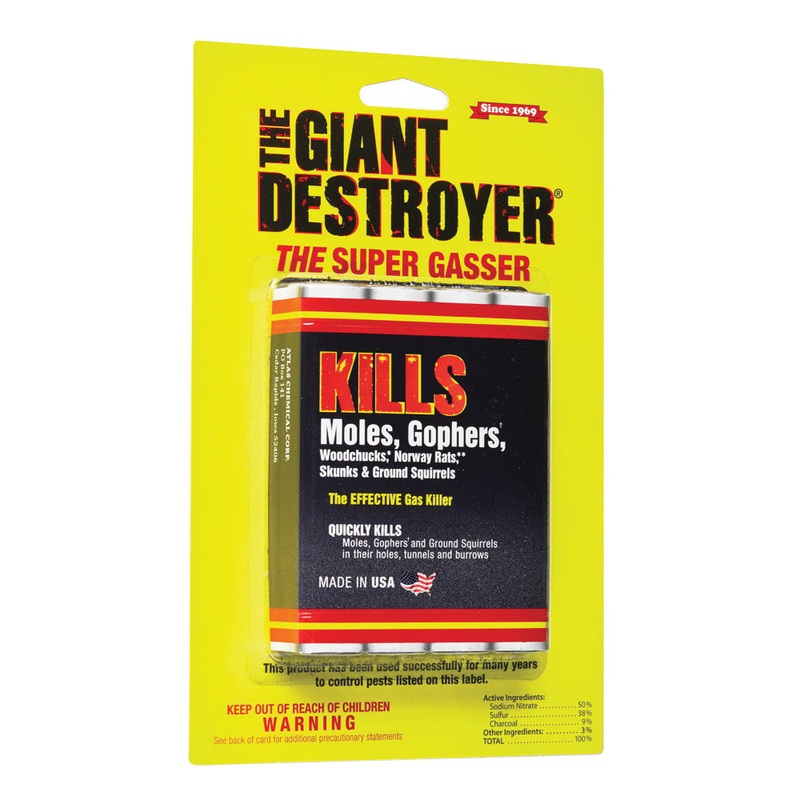 THE GIANT DESTROYER 00333 Super Gasser, Gas, Outdoor, 1.75 oz, Tube